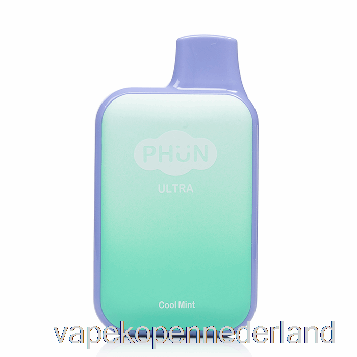 Vape Nederland Phun Ultra 6000 Wegwerp Cool Mint
